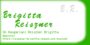 brigitta reiszner business card